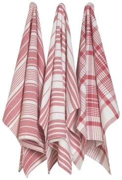 Danica Brands Now Designs By Danica Jumbo Dishtowels (Set Of 3) | Red