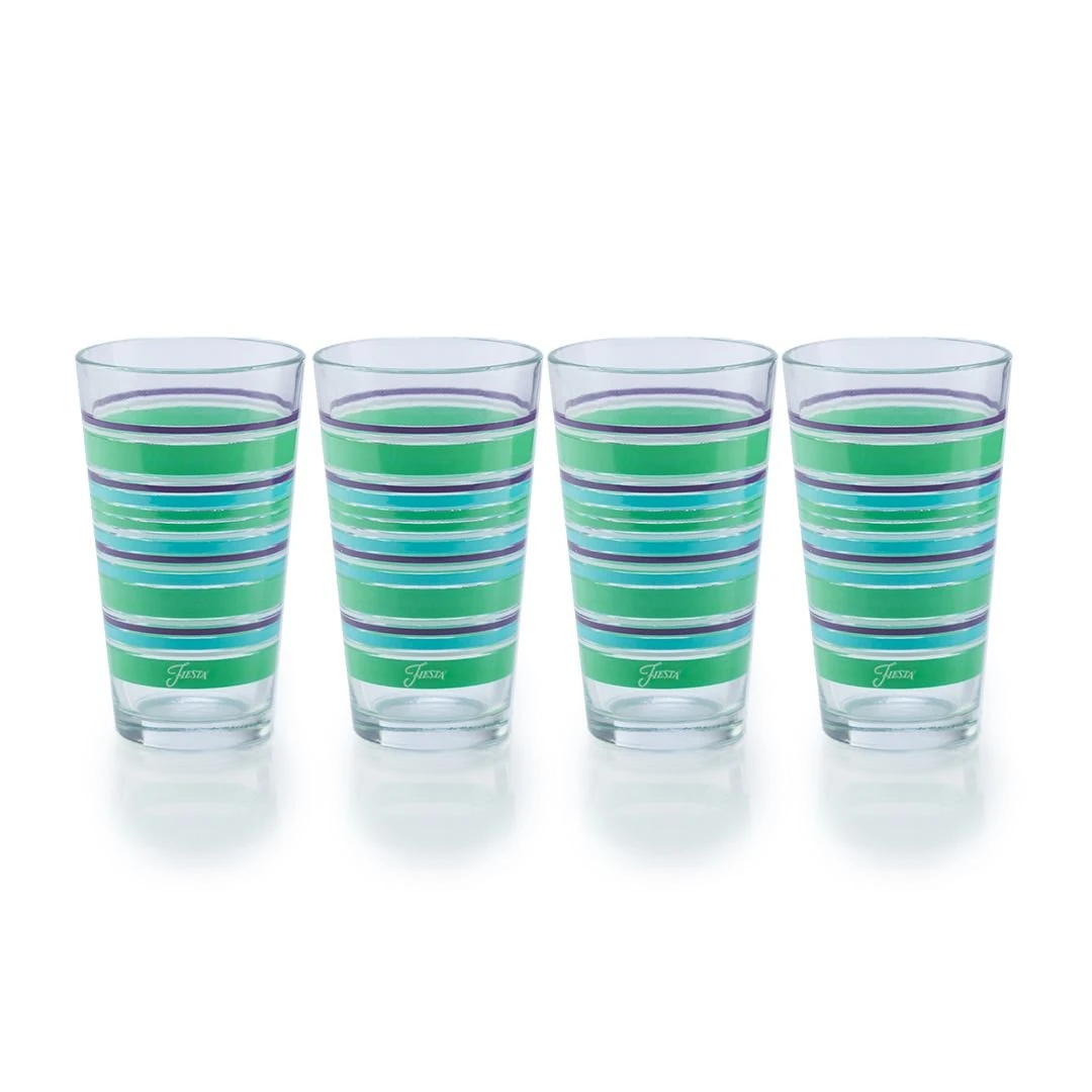 Fiesta® 16oz Cooler Glassware (Set Of 4) | Farmhouse Chic