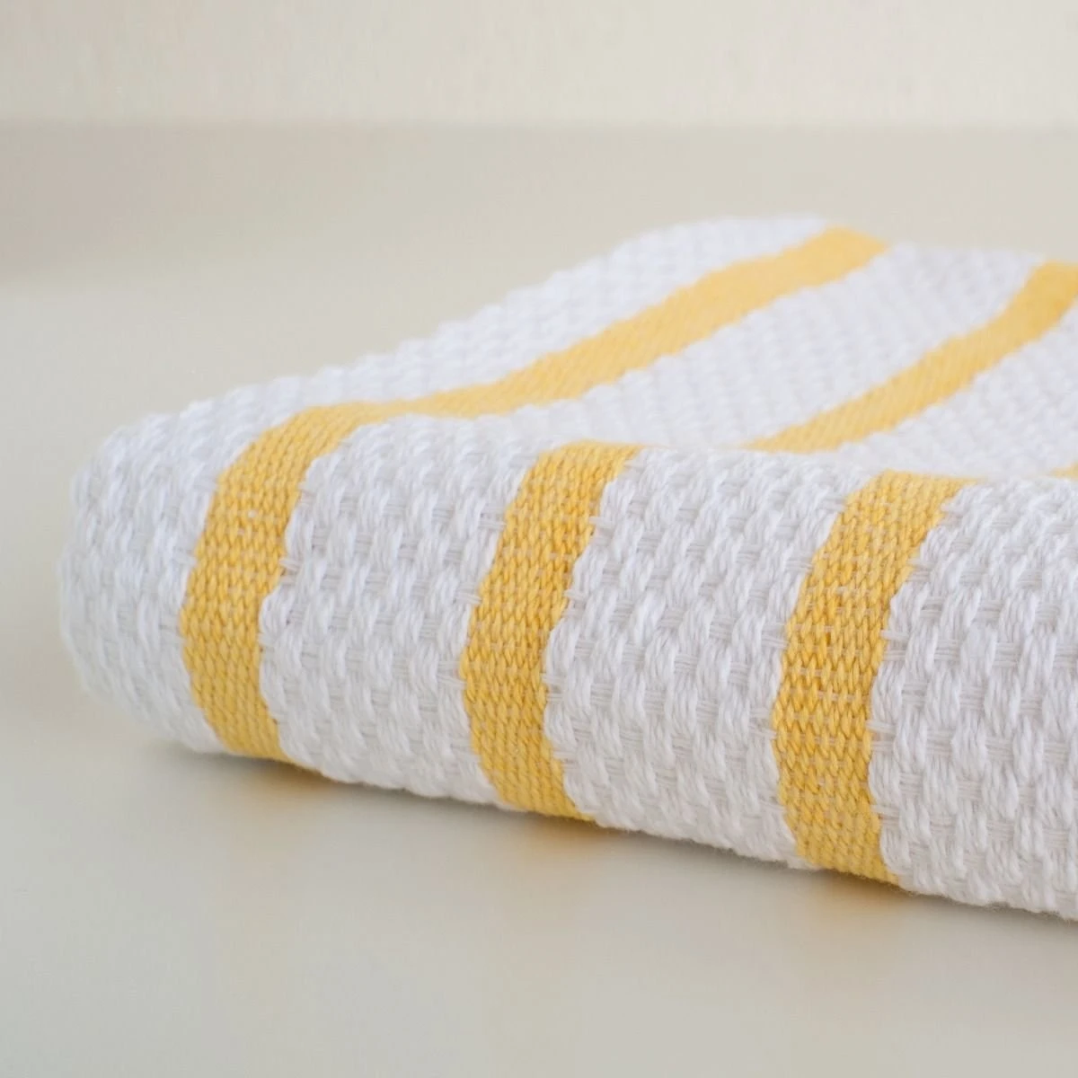 Danica Brands Now Designs By Danica Basketweave Dishtowel | Lemon - Image 4
