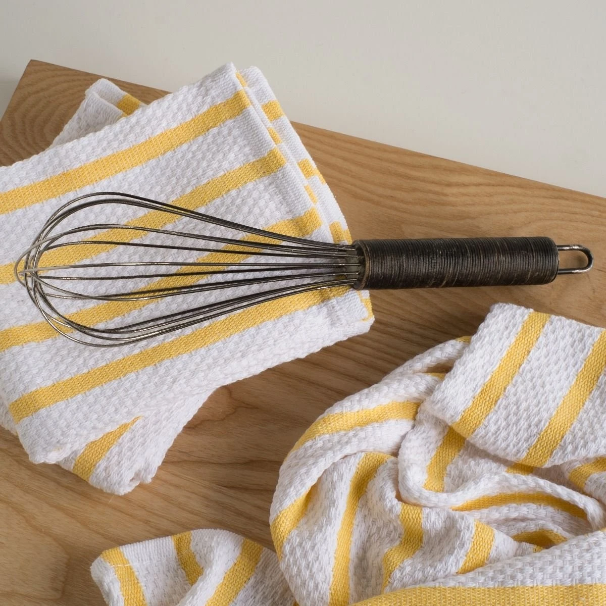 Danica Brands Now Designs By Danica Basketweave Dishtowel | Lemon - Image 8