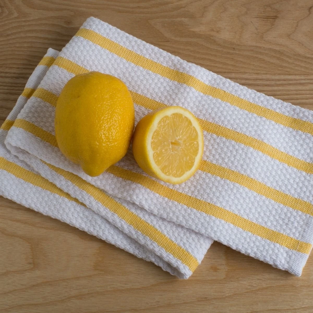 Danica Brands Now Designs By Danica Basketweave Dishtowel | Lemon - Image 5