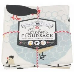 Danica Brands Now Designs By Danica Floursack Dishtowels (Set Of 3) | Farm To Table