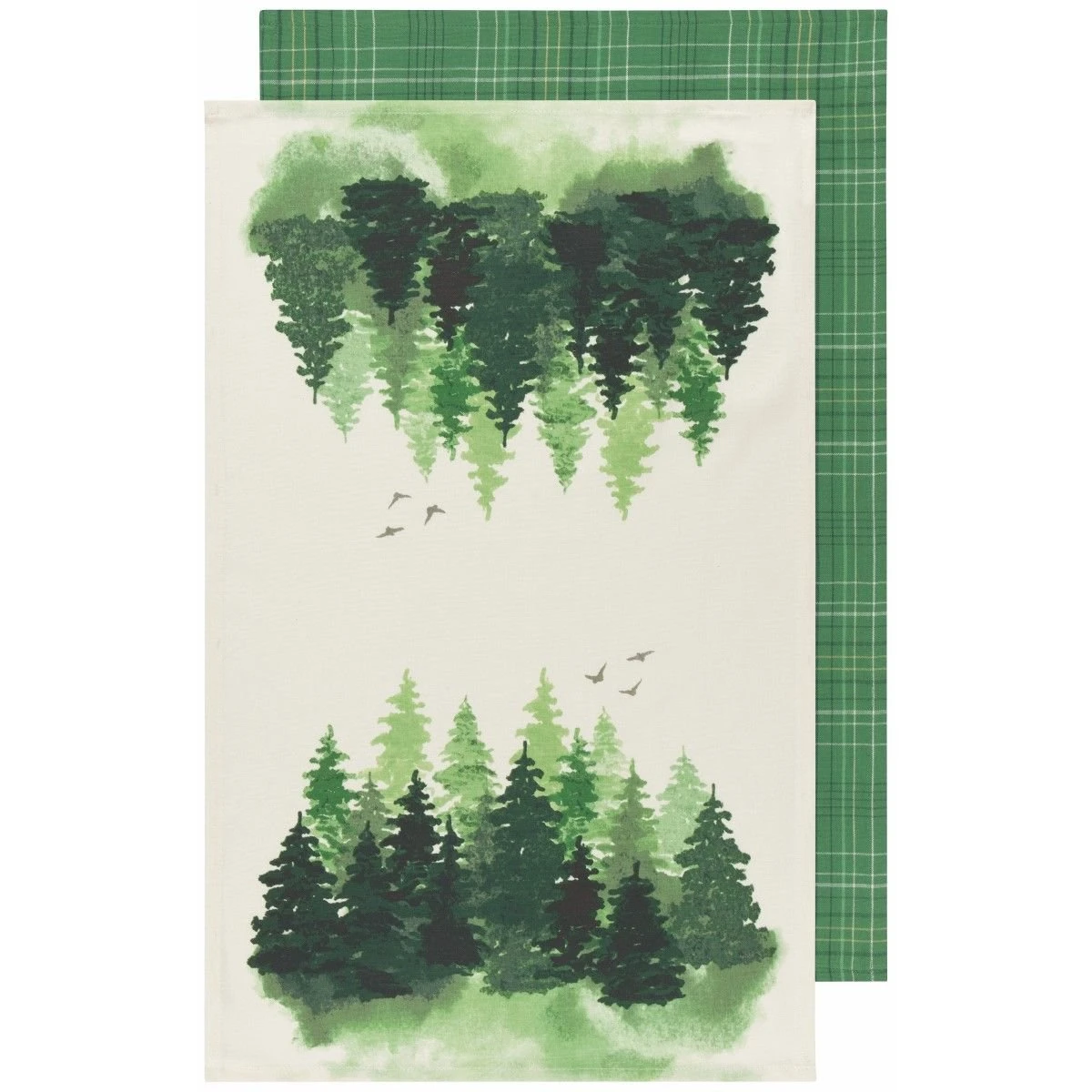Danica Brands Now Designs By Danica 18" X 28" Printed Dishtowels (Set Of 2) | Woods