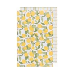 Danica Brands Now Designs By Danica 18" X 28" Printed Dishtowels (Set Of 2) | Lemons