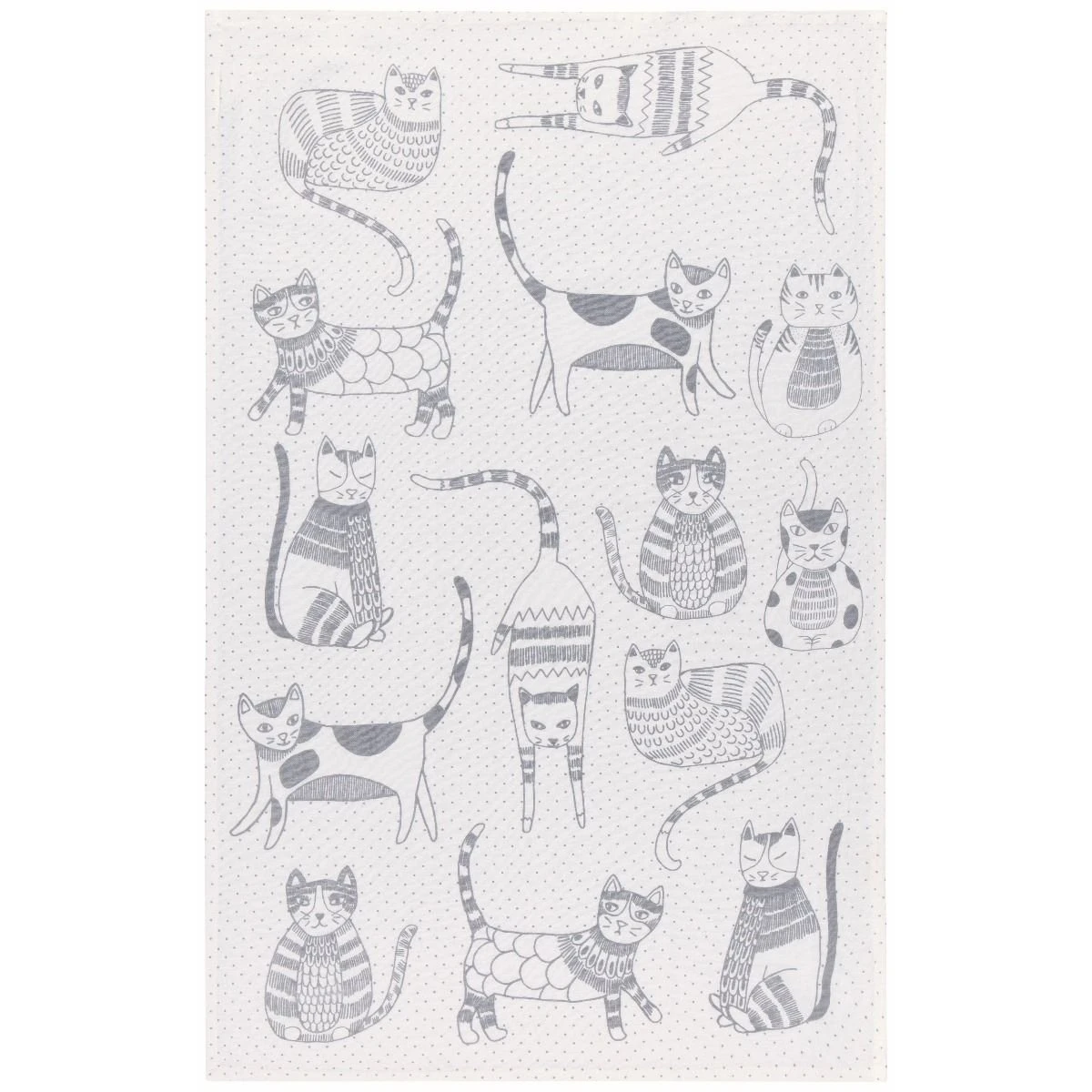 Danica Brands Now Designs By Danica Floursack Dishtowels (Set Of 2) | Purr Party - Image 4