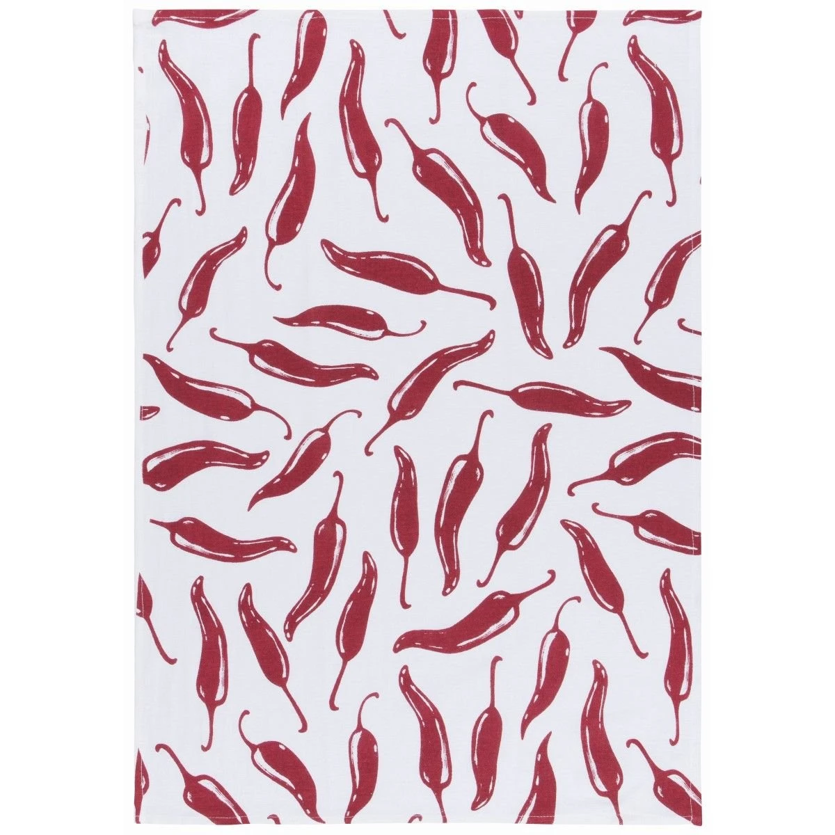 Danica Brands Now Designs By Danica Floursack Dishtowels (Set Of 2) | Carmine Chili Peppers - Image 2
