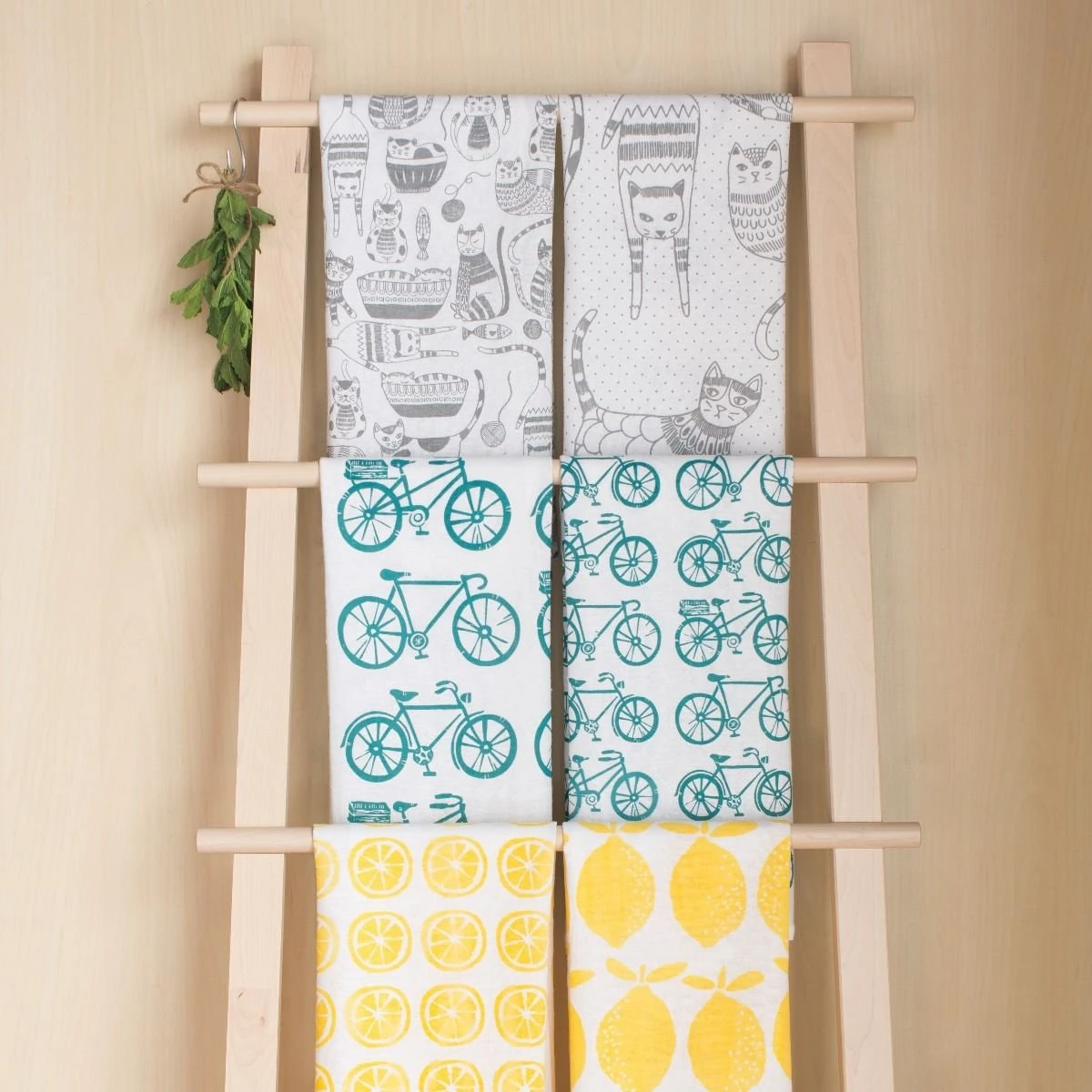 Danica Brands Now Designs By Danica Floursack Dishtowels (Set Of 2) | Purr Party - Image 9