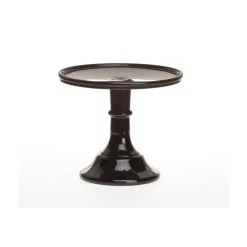 Mosser Glass 6" Cake Plate | Black Raspberry