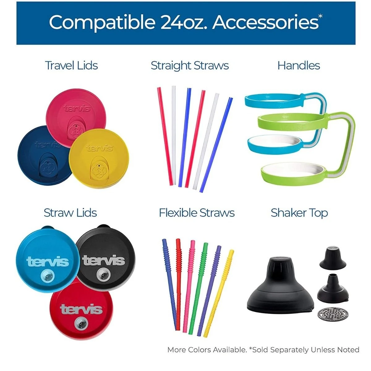 Tervis® 24oz Double-Walled Insulated Tumbler With Lid | Fiesta® Dots - Lapis - Image 5