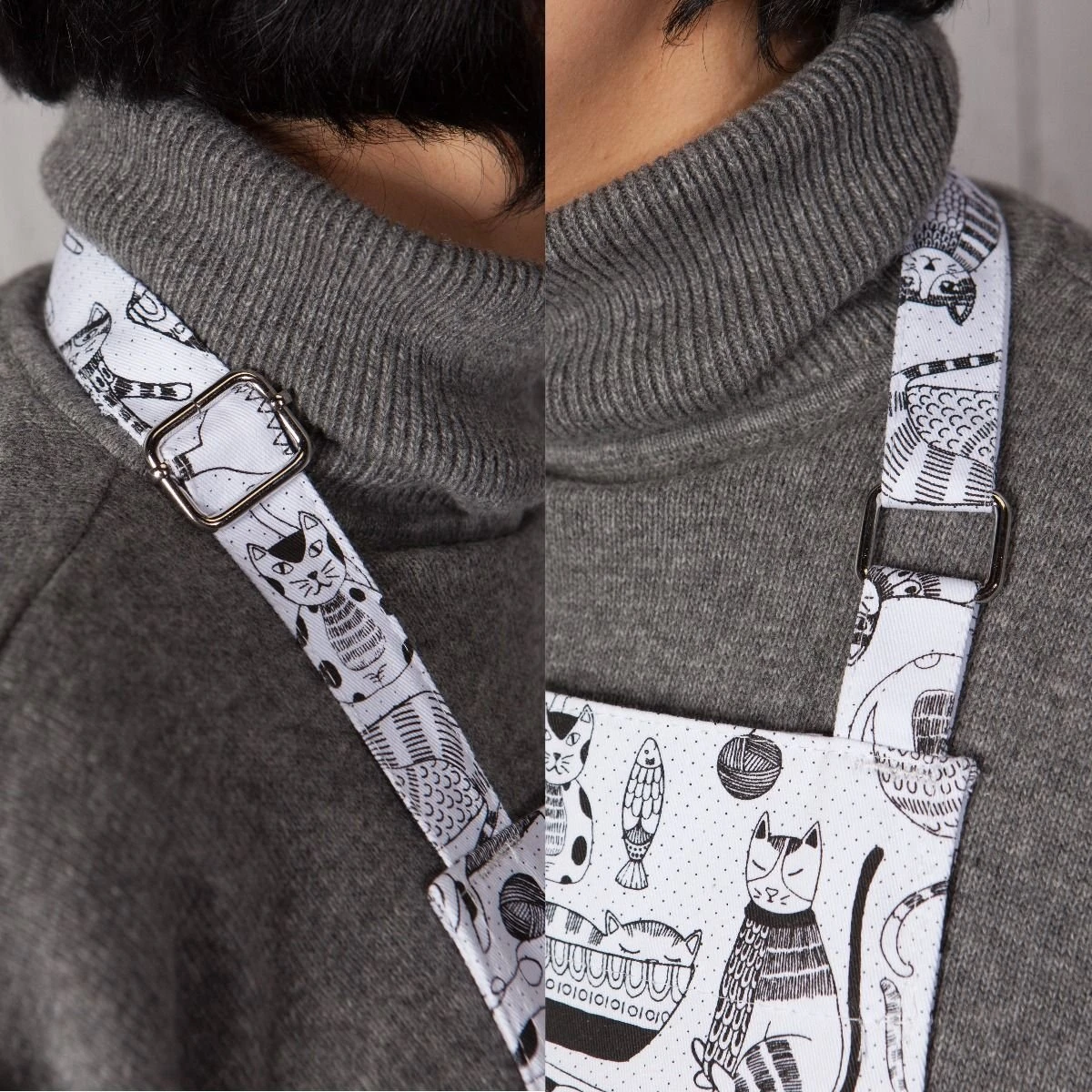 Danica Brands Danica Jubilee Chef's Apron | Purr Party - Image 9