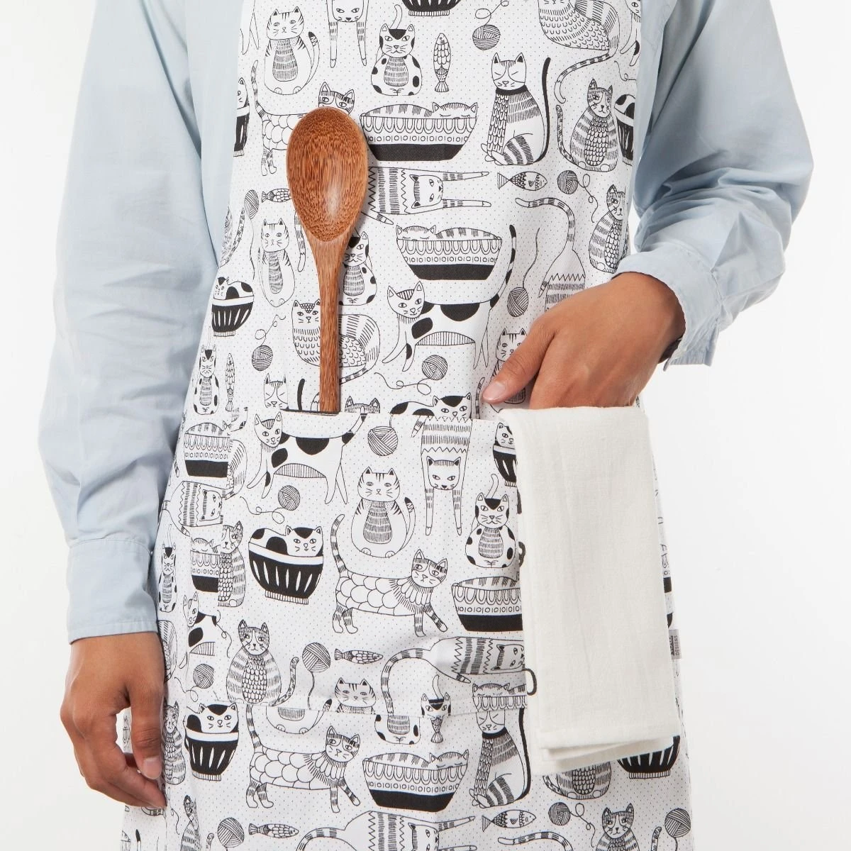 Danica Brands Danica Jubilee Chef's Apron | Purr Party - Image 7