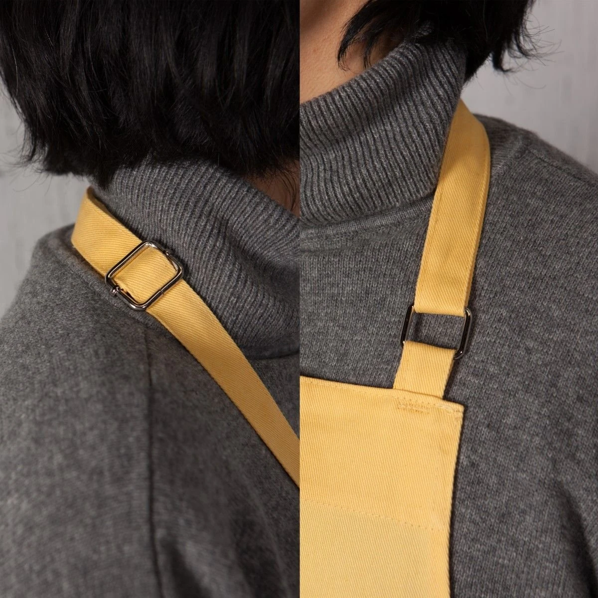 Danica Brands Now Designs By Danica Chef's Apron | Lemon Yellow - Image 2