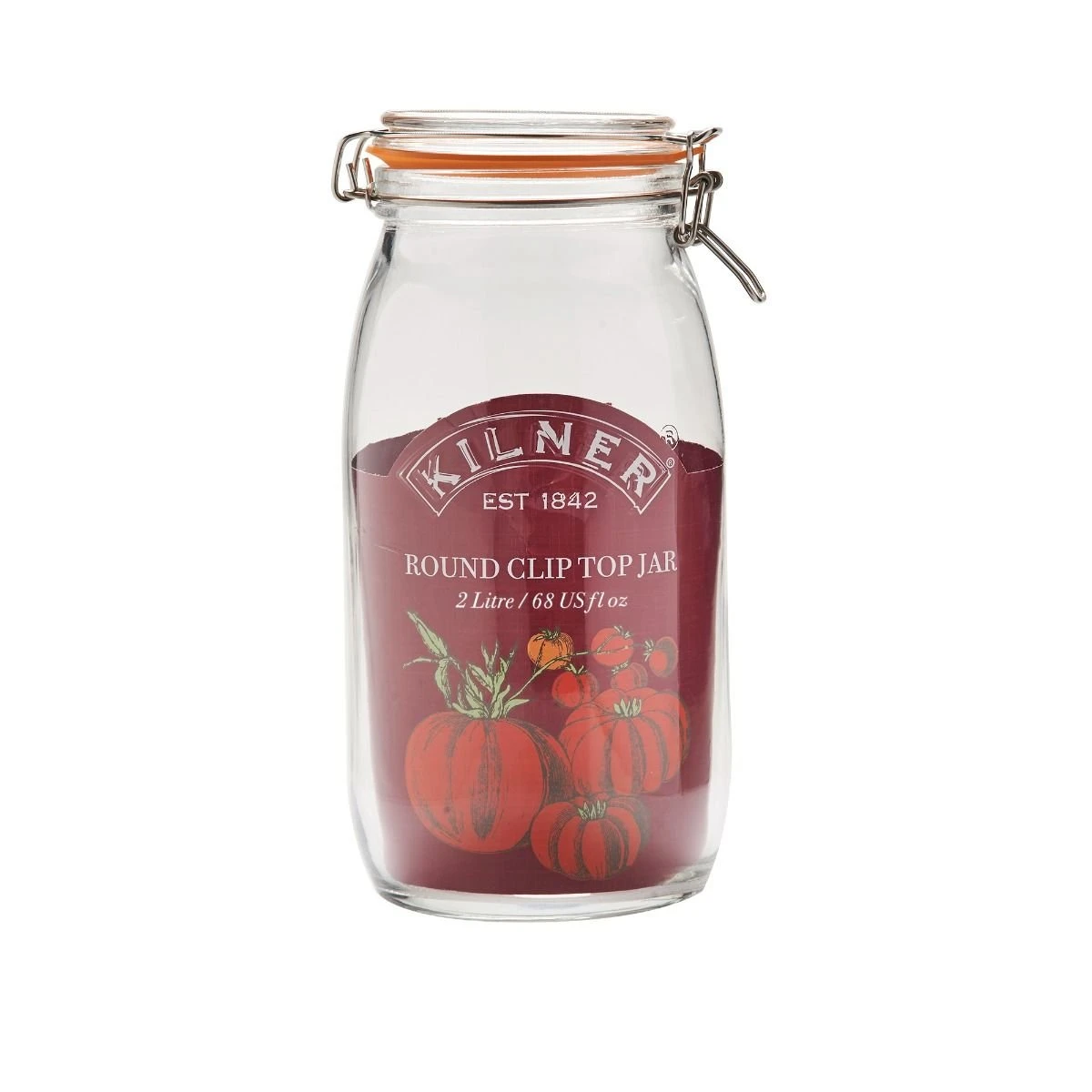 Kilner Swing Top Round Glass Jar | 2L - Image 2