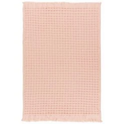Danica Brands Danica Heirloom Textured Waffle Weave Hand Towel | Blush