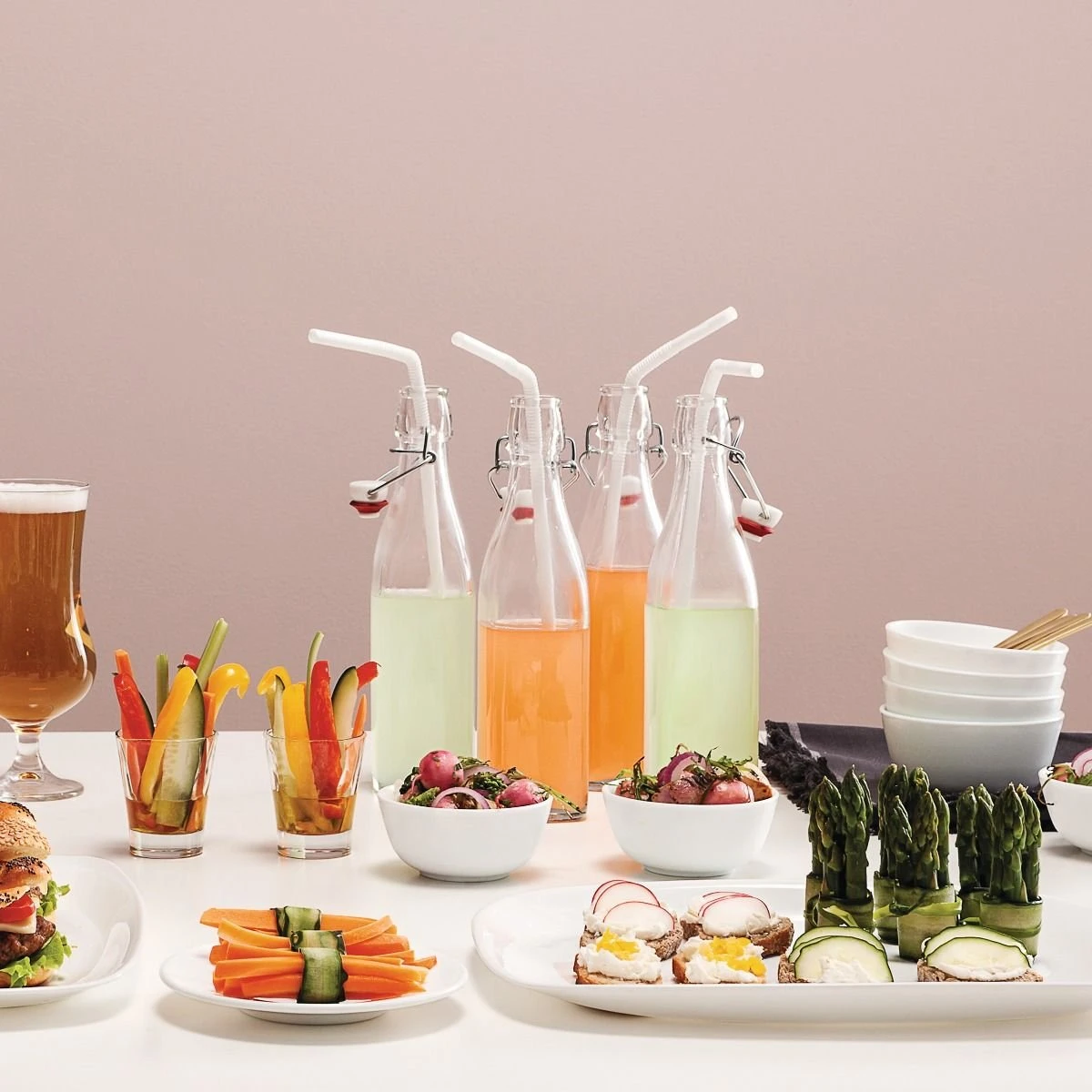 Bormioli Rocco 17oz Swing Top Glass Bottle - Image 2