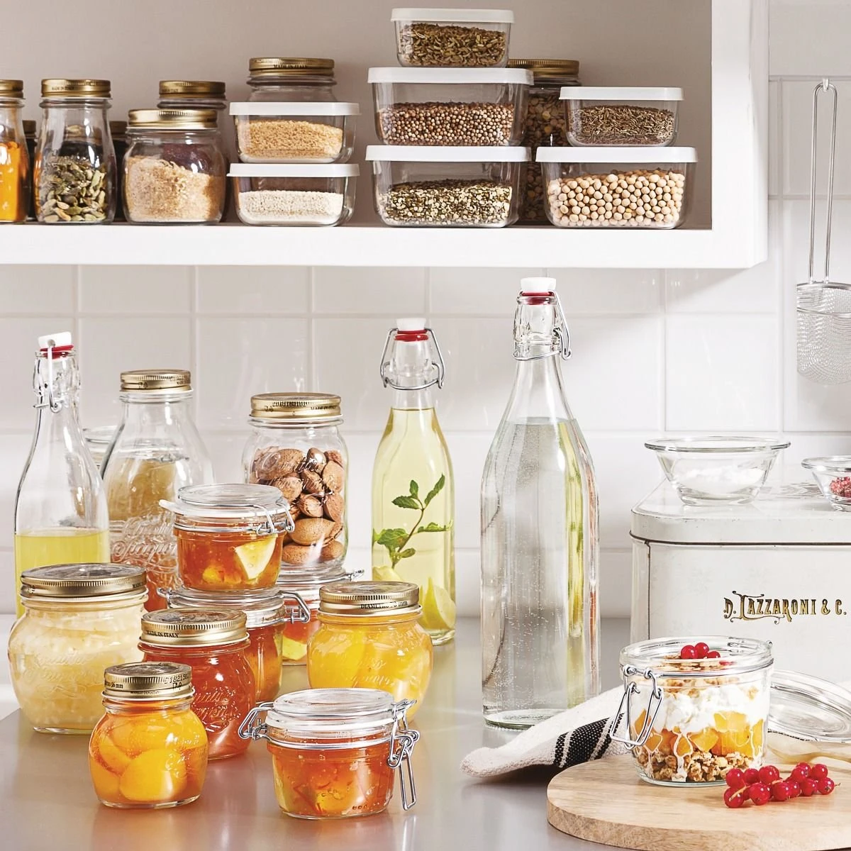 Bormioli Rocco 17oz Swing Top Glass Bottle - Image 3