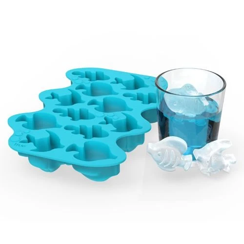 True Brands Fish Silicone Ice Cube Tray - Image 2