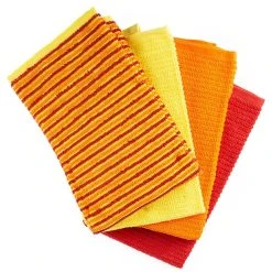 Fiesta® Bar Mop Towels Set Of 4 | Sunny Stripe