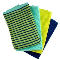 Fiesta® Bar Mop Towels Set Of 4 | Cool Blue
