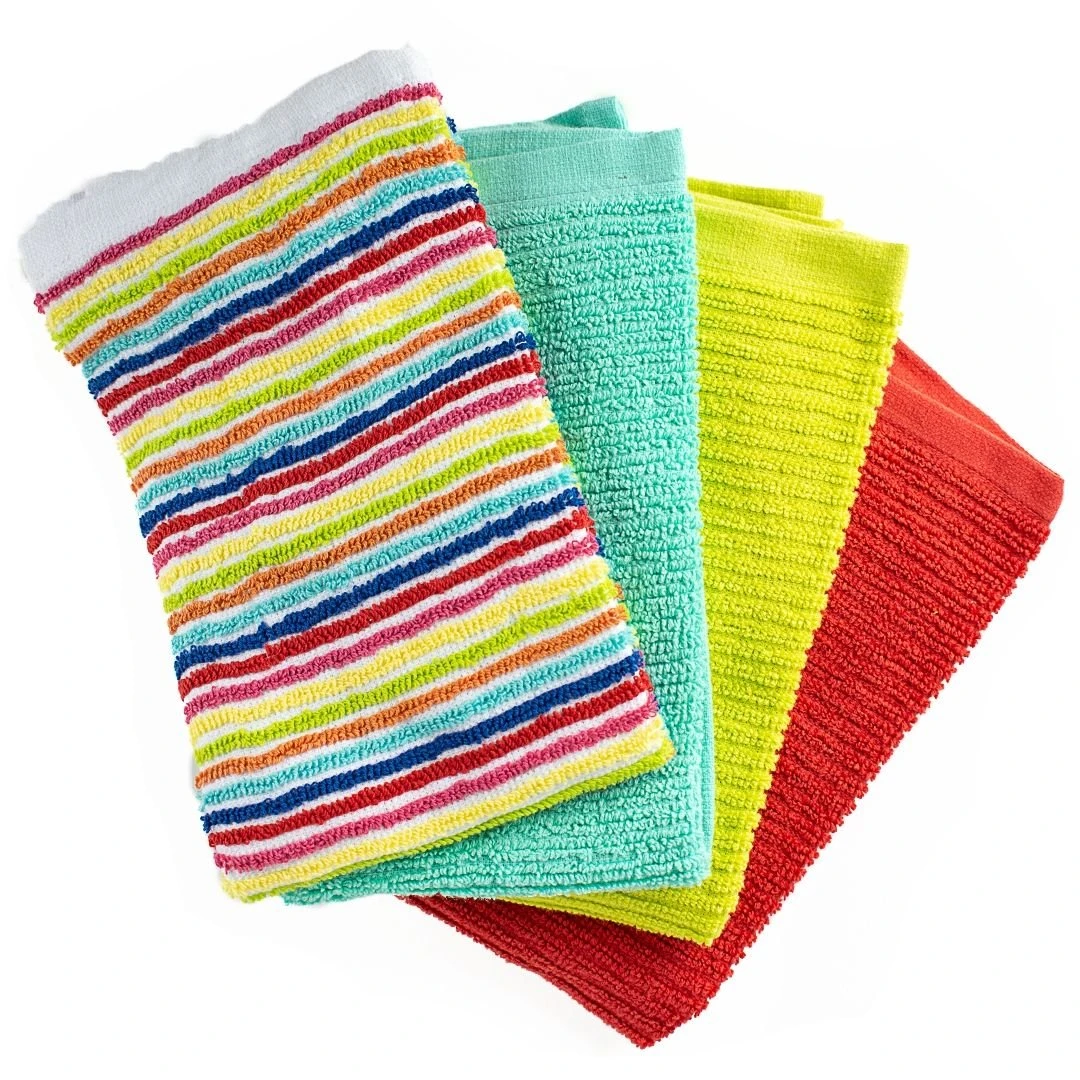 Fiesta® Bar Mop Towels Set Of 4 | Multi Color