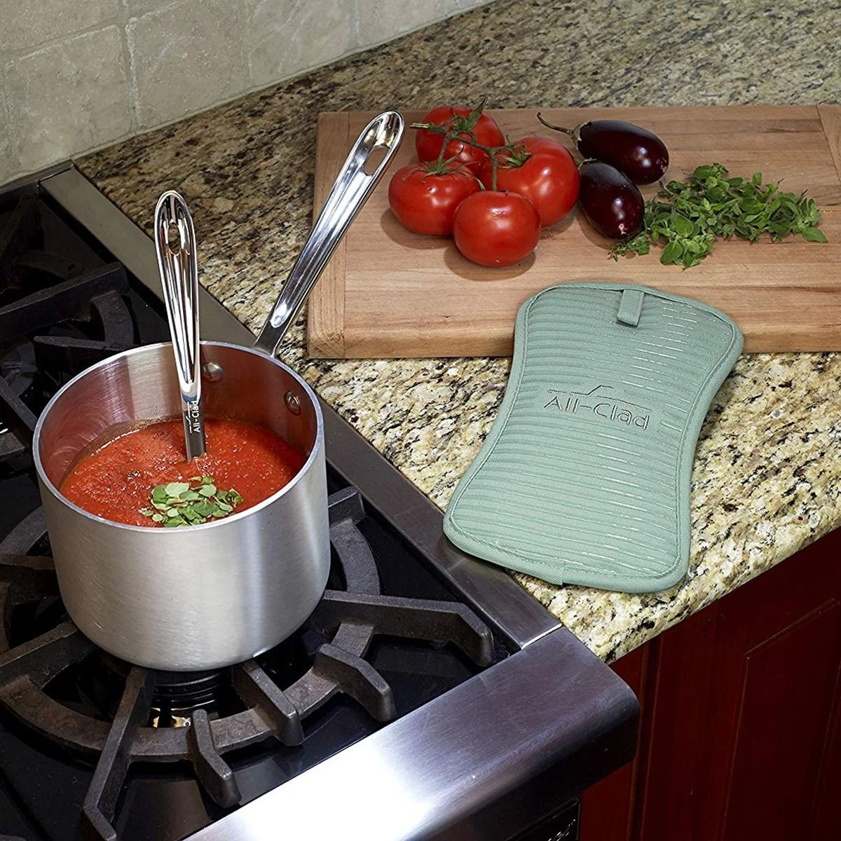 All-Clad Silicone Pot Holder | Rainfall - Image 3