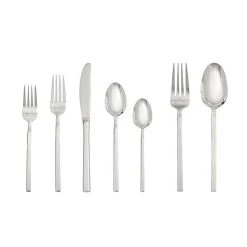 Fortessa Theo Stainless Steel 42 Piece Flatware Set