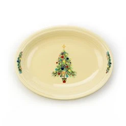 Fiesta® 11.6" Medium Oval Serving Platter | Christmas Tree