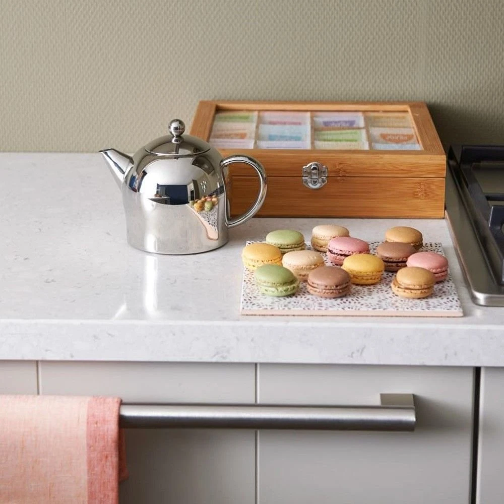 Bredemeijer Santhee 17oz Stainless Steel Teapot | Shiny - Image 2