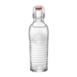 Bormioli Rocco Officina 1825 Clear Bottle With Swing Top - 33.75 Oz