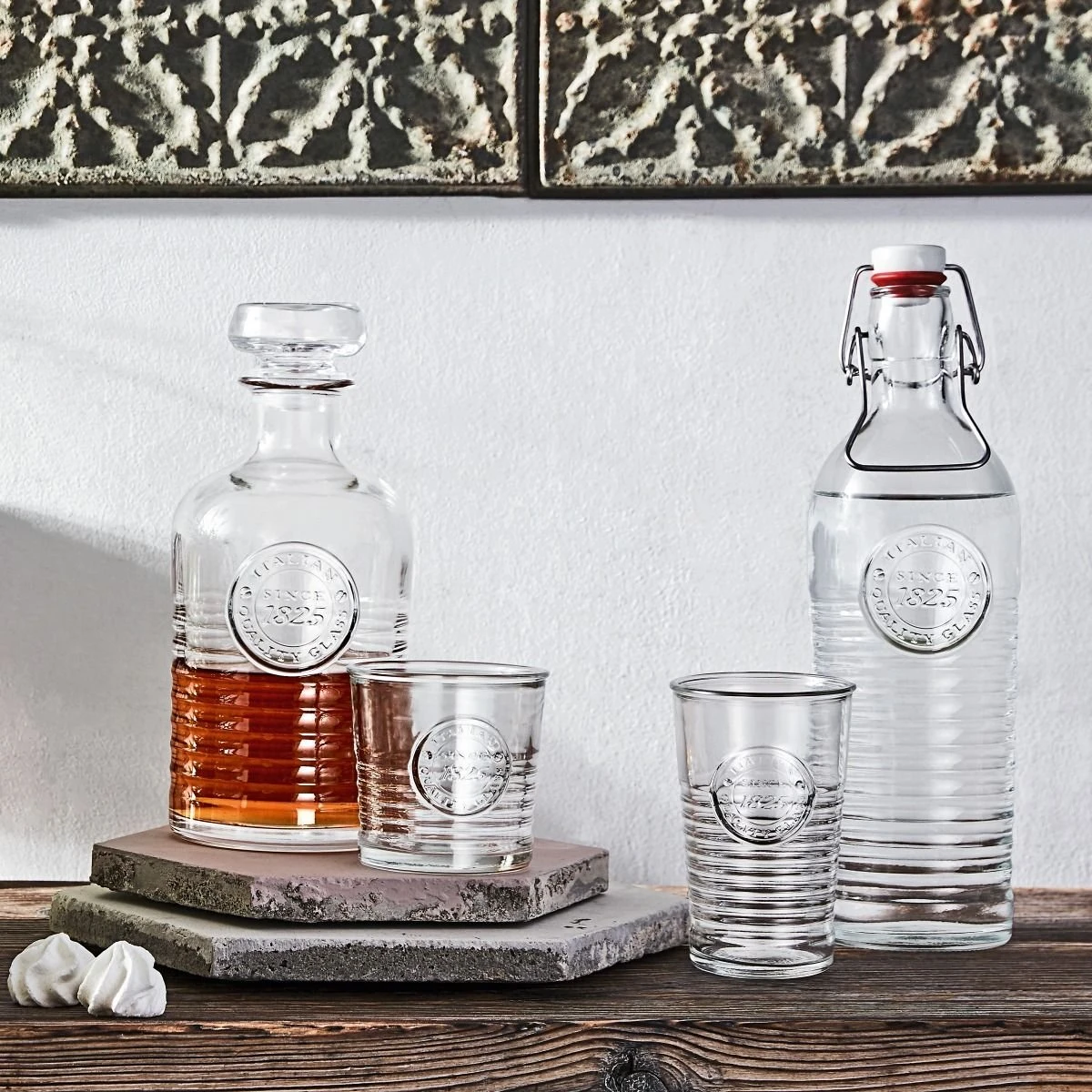 Bormioli Rocco Officina 1825 Clear Bottle With Swing Top - 33.75 Oz - Image 5