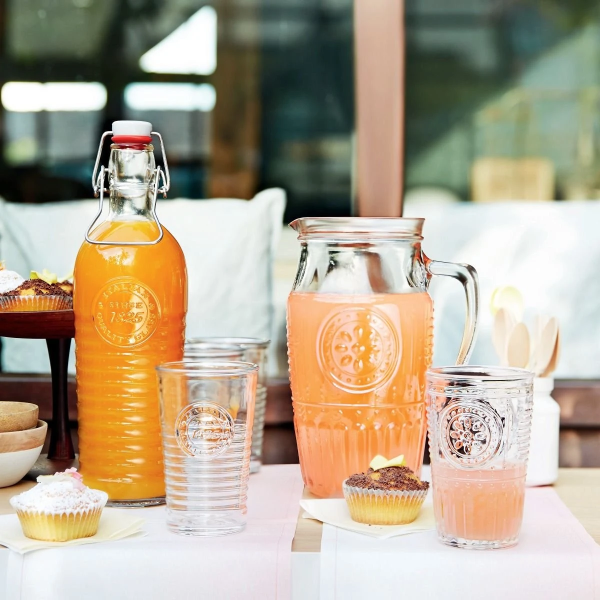 Bormioli Rocco Officina 1825 Clear Bottle With Swing Top - 33.75 Oz - Image 4