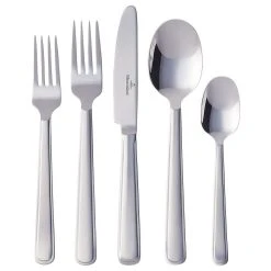 Villeroy & Boch 60-Piece Stainless Steel Flatware Set | Celeste