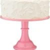 True Brands Pink Melamine Cake Stand