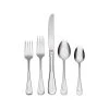 Oneida Brushed Satin Stainless Steel 45-Piece Flatware Set | Sand Dune