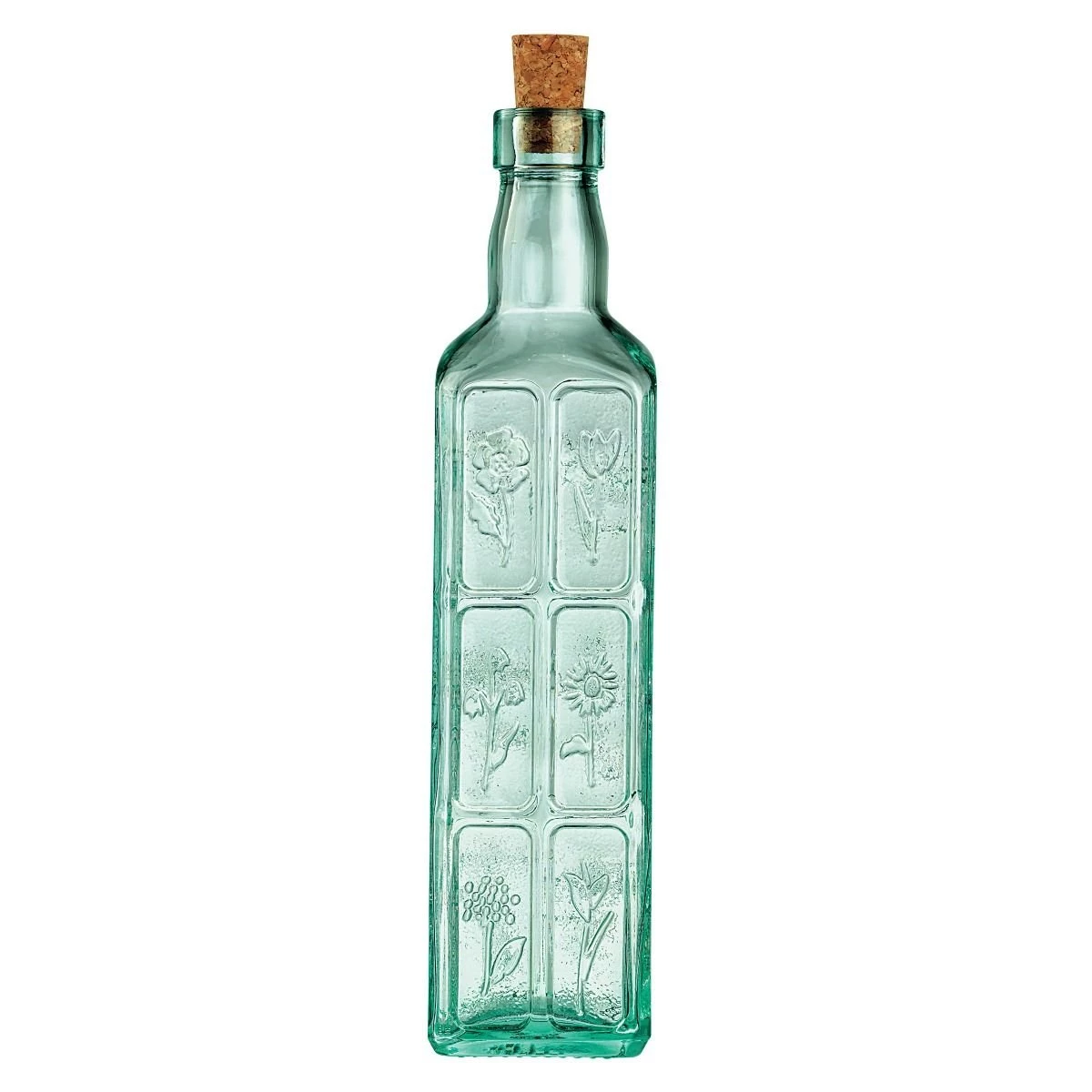 Bormioli Rocco 17oz Fiori Glass Olive Oil Bottle