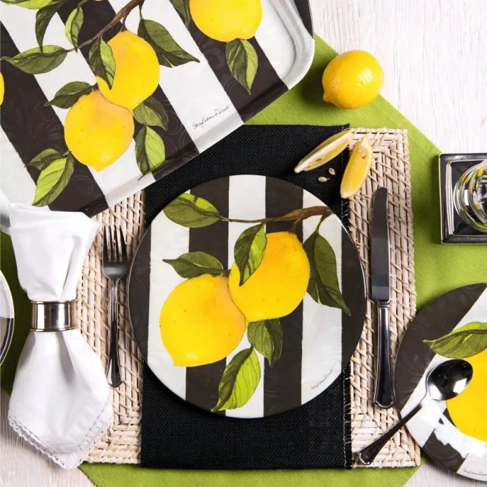 Bamboo Table Dinner Plate | Lemon Branch - Image 2