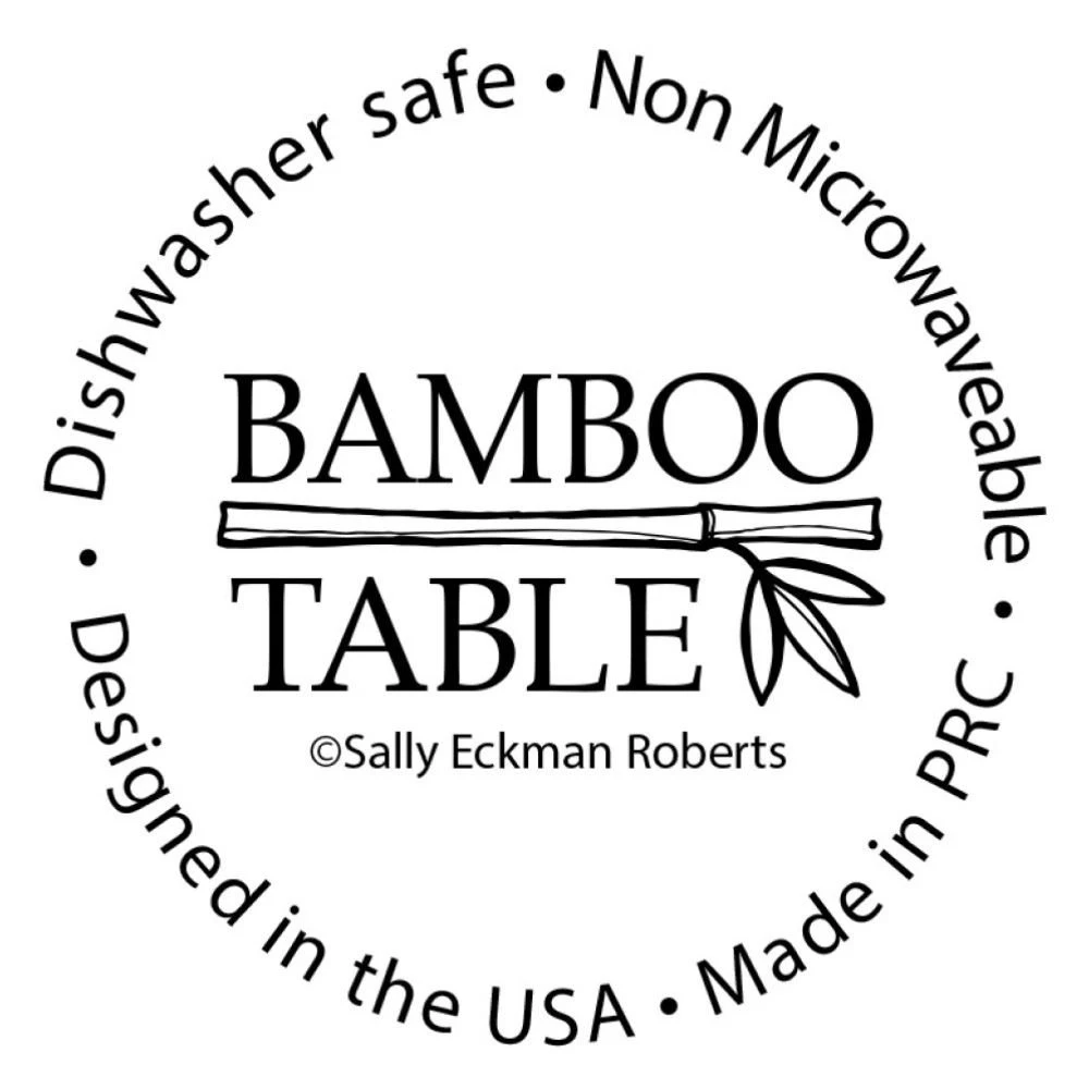 Bamboo Table Dinner Plate | Lemon Branch - Image 5