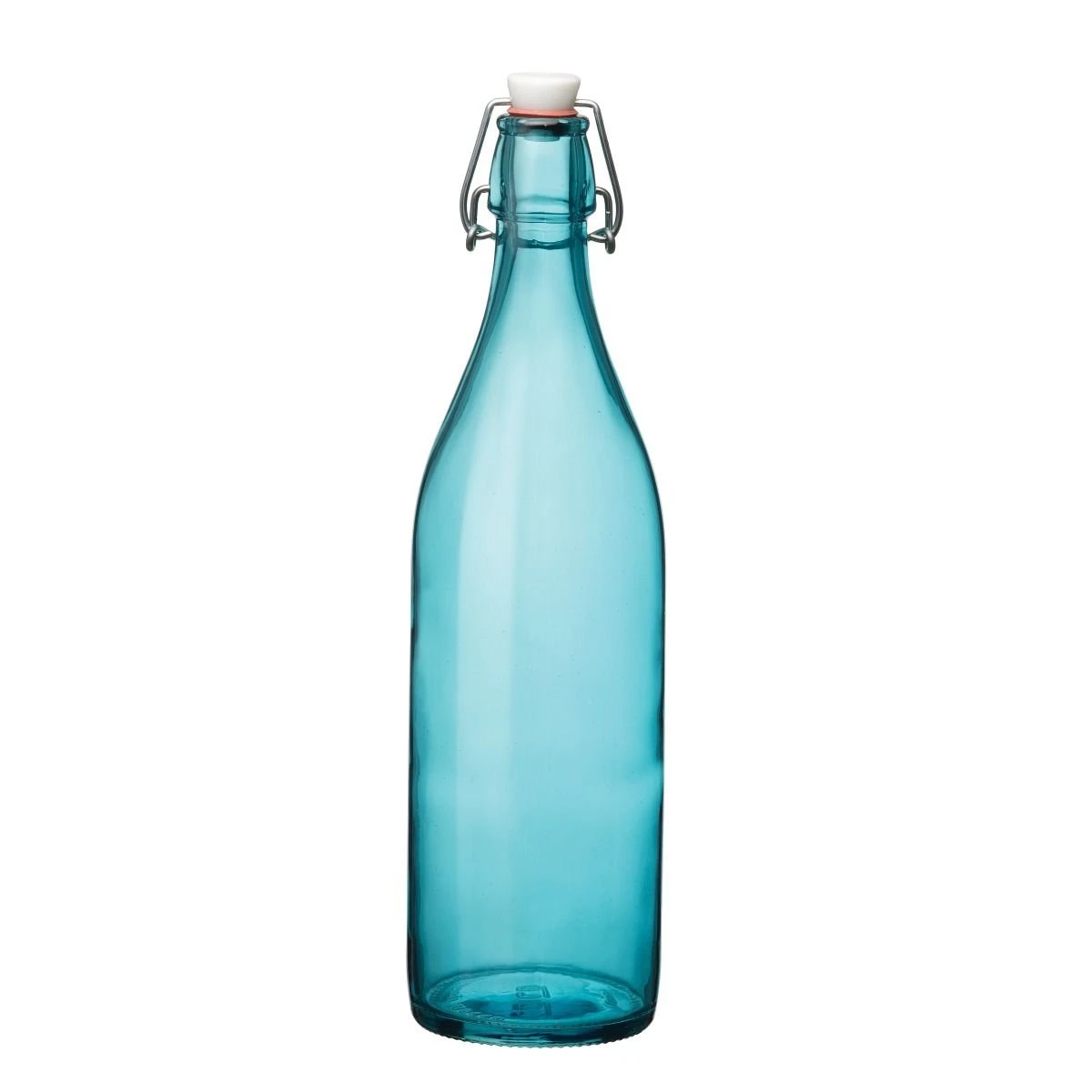 Bormioli Rocco 33.75oz Swing Top Giara Glass Bottle | Sky Blue