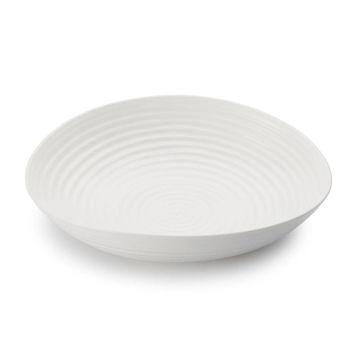 Portmeirion Sophie Conran 12" Pasta Serving Bowl | White