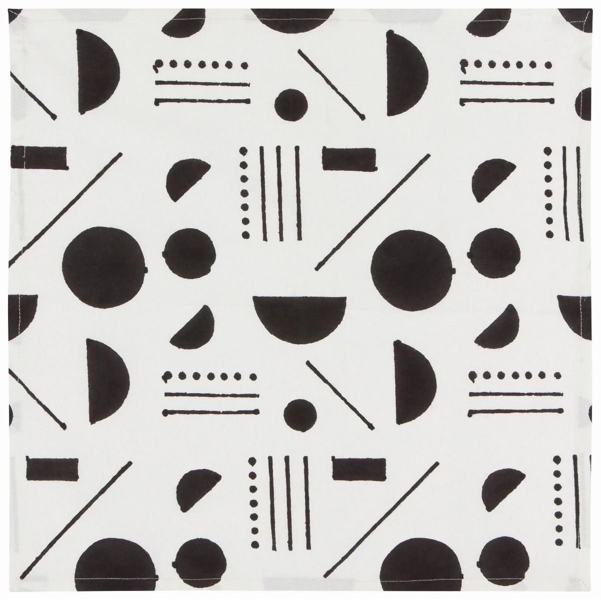 Danica Brands Danica Studio 18" Block Print Napkins (Set Of 4) | Domino - Image 2