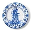 Bamboo Table Salad Plate | Blue Pineapple