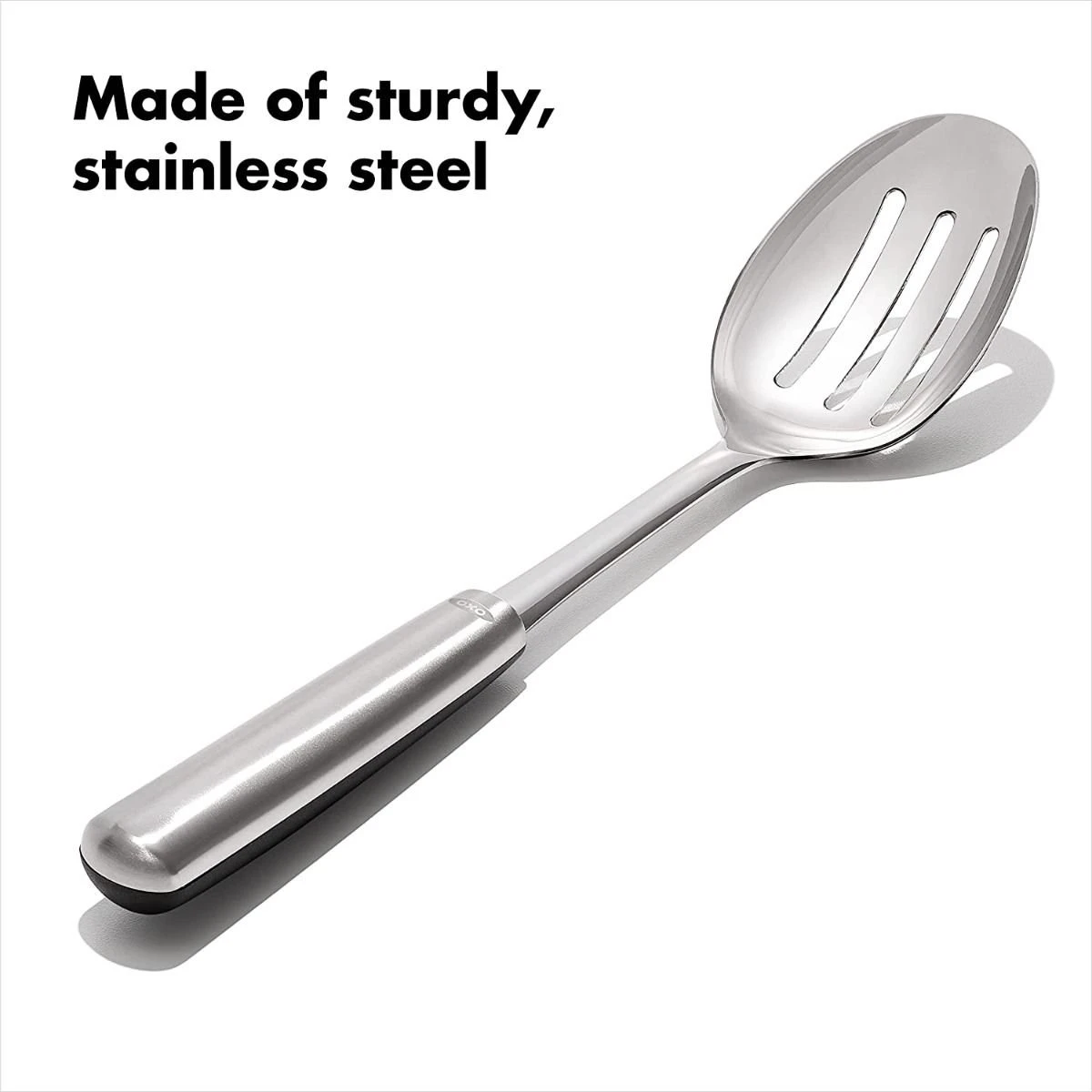OXO Steel Slotted Spoon - Image 2