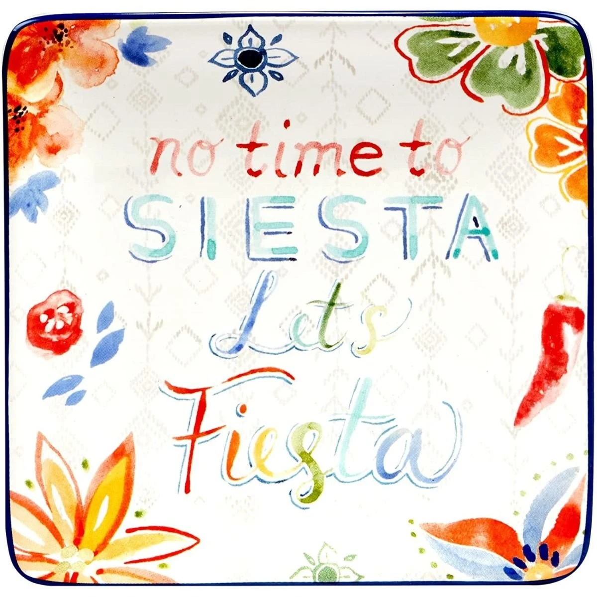 Certified International 6" Canape Plate (Set Of 4) | Sweet & Spicey - Image 5