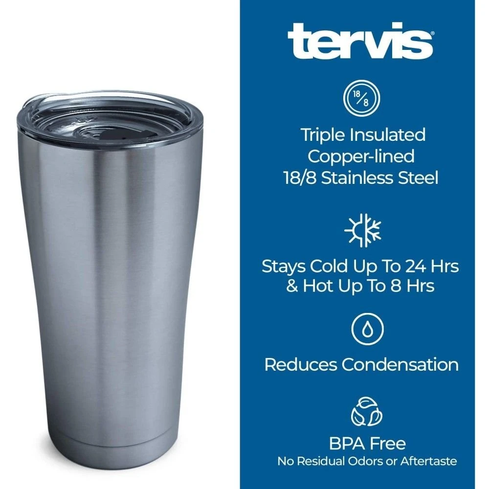 Tervis® 20oz Triple-Walled Insulated Stainless Steel Tumbler With Lid | Fiesta® Floral Bouquet - Image 3