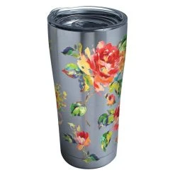 Tervis® 20oz Triple-Walled Insulated Stainless Steel Tumbler With Lid | Fiesta® Floral Bouquet