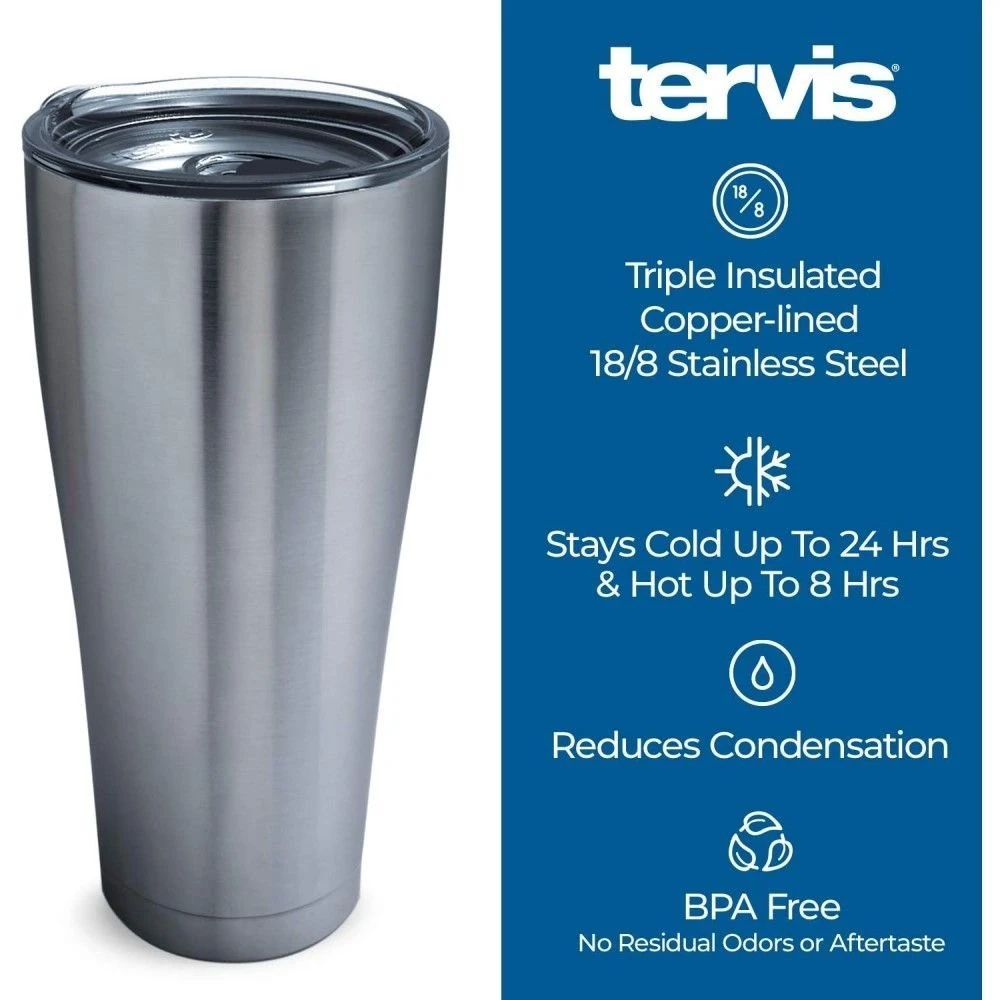 Tervis® 30oz Triple-Walled Insulated Stainless Steel Tumbler With Lid | Fiesta® Floral Bouquet - Image 3