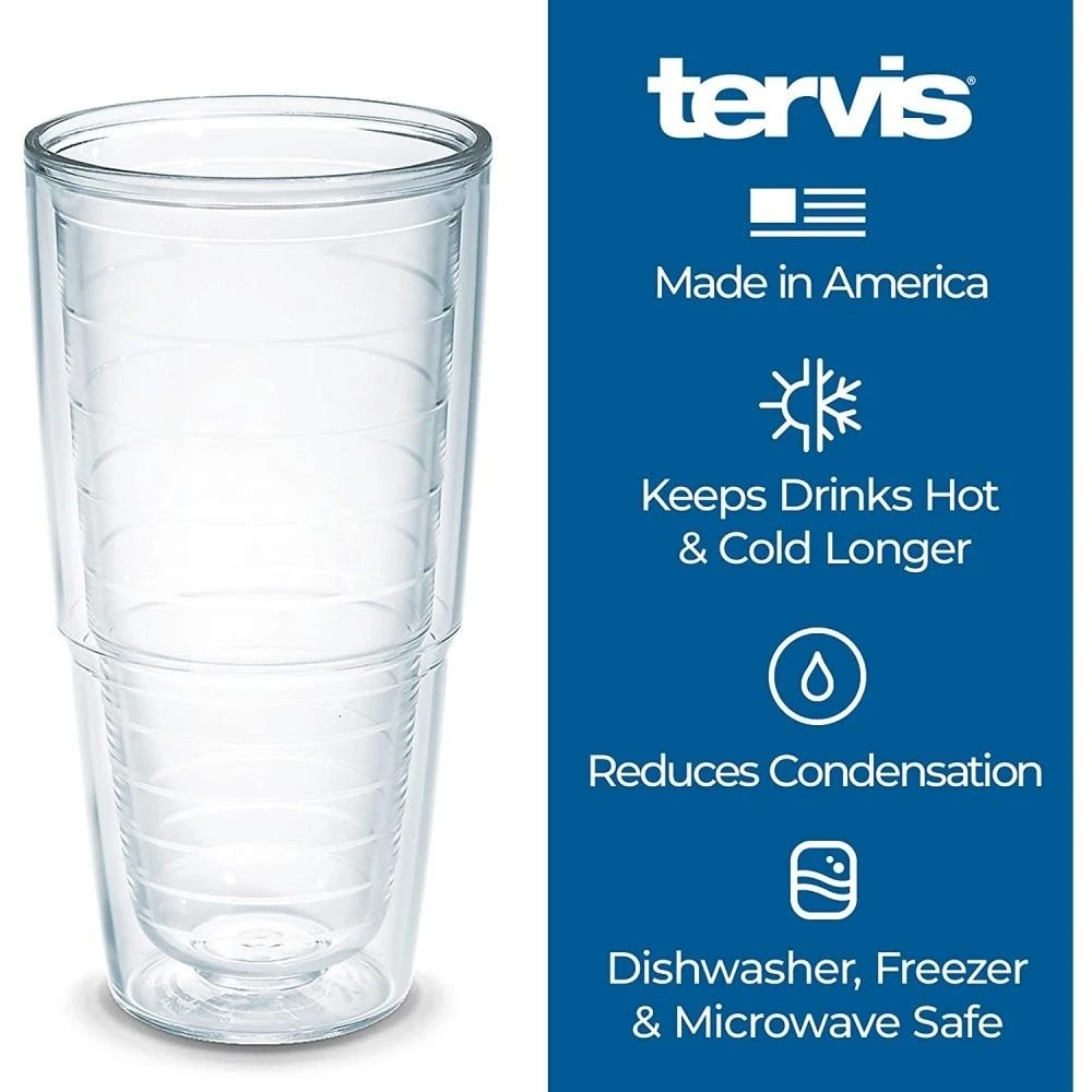 Tervis® 24oz Double-Walled Insulated Tumbler With Lid | Fiesta® Calypso - Sunny - Image 3