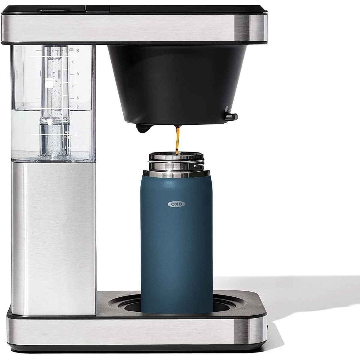 OXO Good Grips 16oz Thermal Mug Water Bottle | Dark Cobalt - Image 7