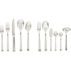 Villeroy & Boch 46-Piece Stainless Steel Flatware & Serving Set | Victor