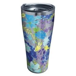 Tervis® 30oz Triple-Walled Insulated Stainless Steel Tumbler With Lid | Fiesta® Floral Bouquet - Purple